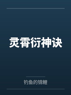 灵霄衍神诀封面