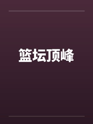篮坛顶峰封面