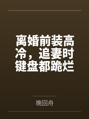 离婚前后小说免费阅读封面