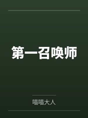 第一召唤师封面