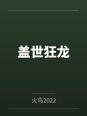 盖世狂龙封面
